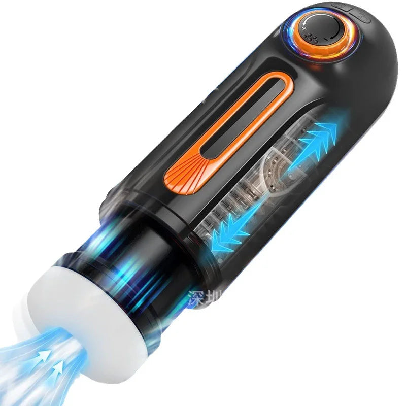 Stroker Sex Toys for Men with 10 Thrusting & Vibration & Sucking💥Confidential shipment