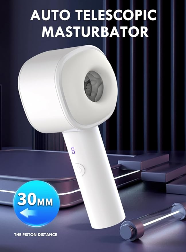 Advanced Male Masturbator with Fully Automated Suction, Vibration, and Rotation